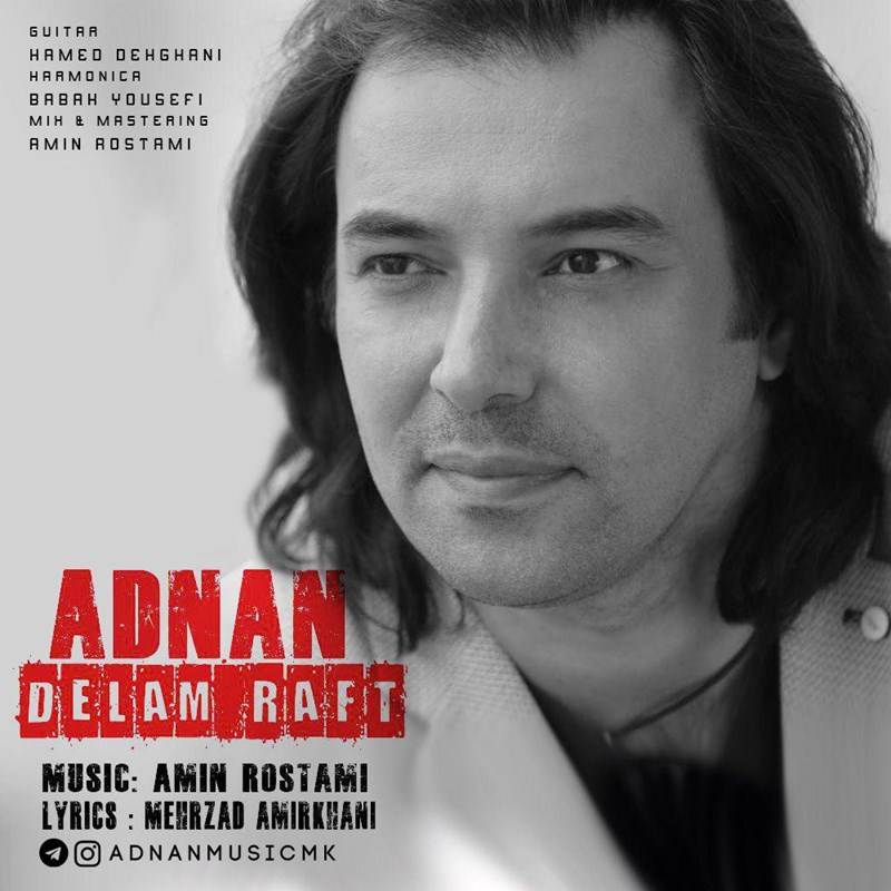  دانلود آهنگ جدید عدنان - دلم رفت | Download New Music By Adnan - Delam Raft