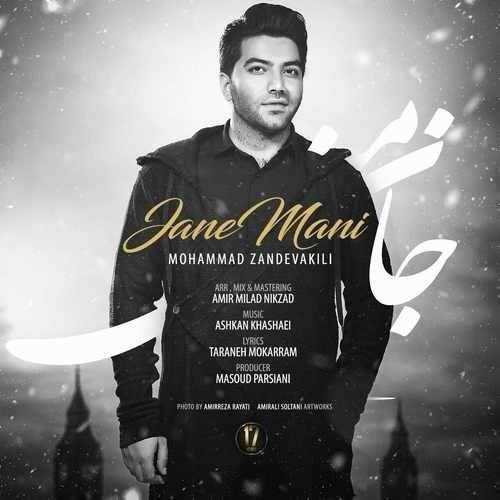  دانلود آهنگ جدید محمد زند وکیلی - جان منی | Download New Music By Mohammad Zand Vakili - Jane Mani