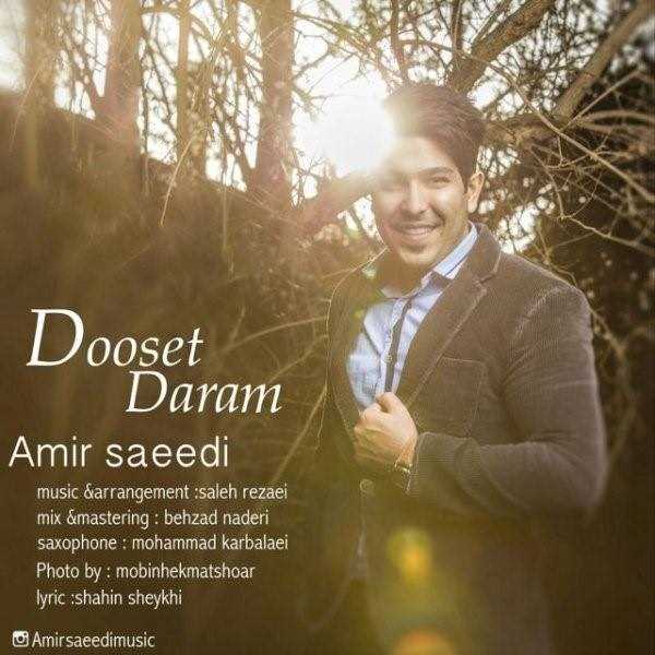  دانلود آهنگ جدید امیر سعیدی - دوست دارم | Download New Music By Amir Saeedi - Dooset Daram