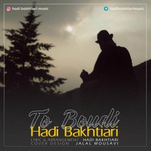  دانلود آهنگ جدید هادی بختیاری - تو بودی | Download New Music By Hadi Bakhtiari - To Boudi