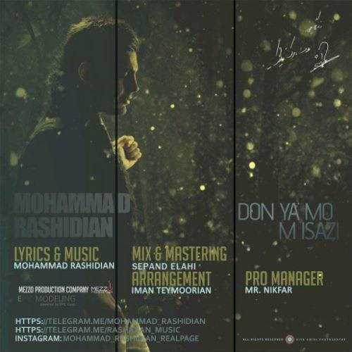  دانلود آهنگ جدید محمد رشیدیان - دنیام و میسازی | Download New Music By Mohammad Rashidian - Donyamo Misazi