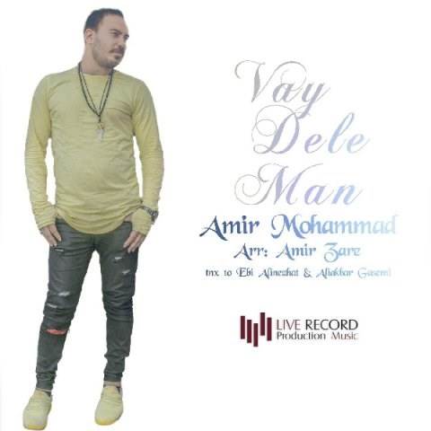  دانلود آهنگ جدید امیر محمد - وای دل من | Download New Music By Amir Mohammad - Vay Dele Man